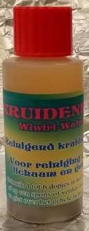 Fles kruidenbad reinigend.